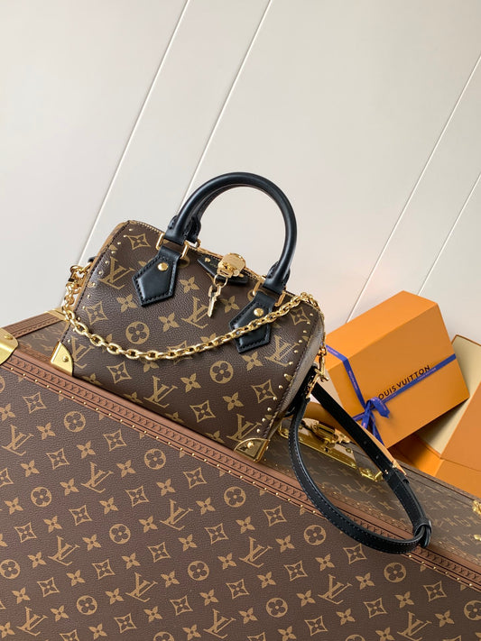 LOUIS VUITTON - SPEEDY TRUNK 20 - MONOGRAM CANVAS