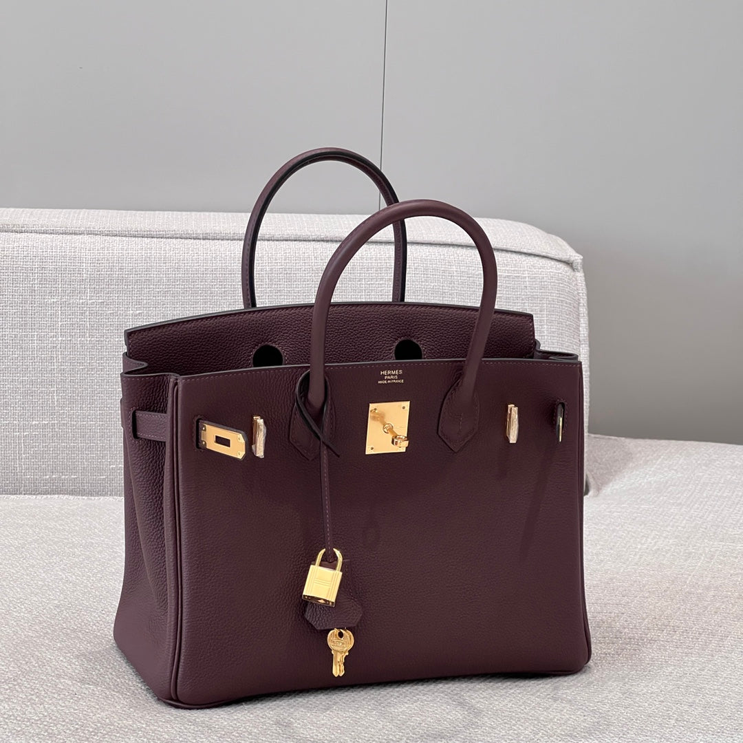 HERMEŚ BIRKIN 30CM - TOGO - FULL HANDMADE