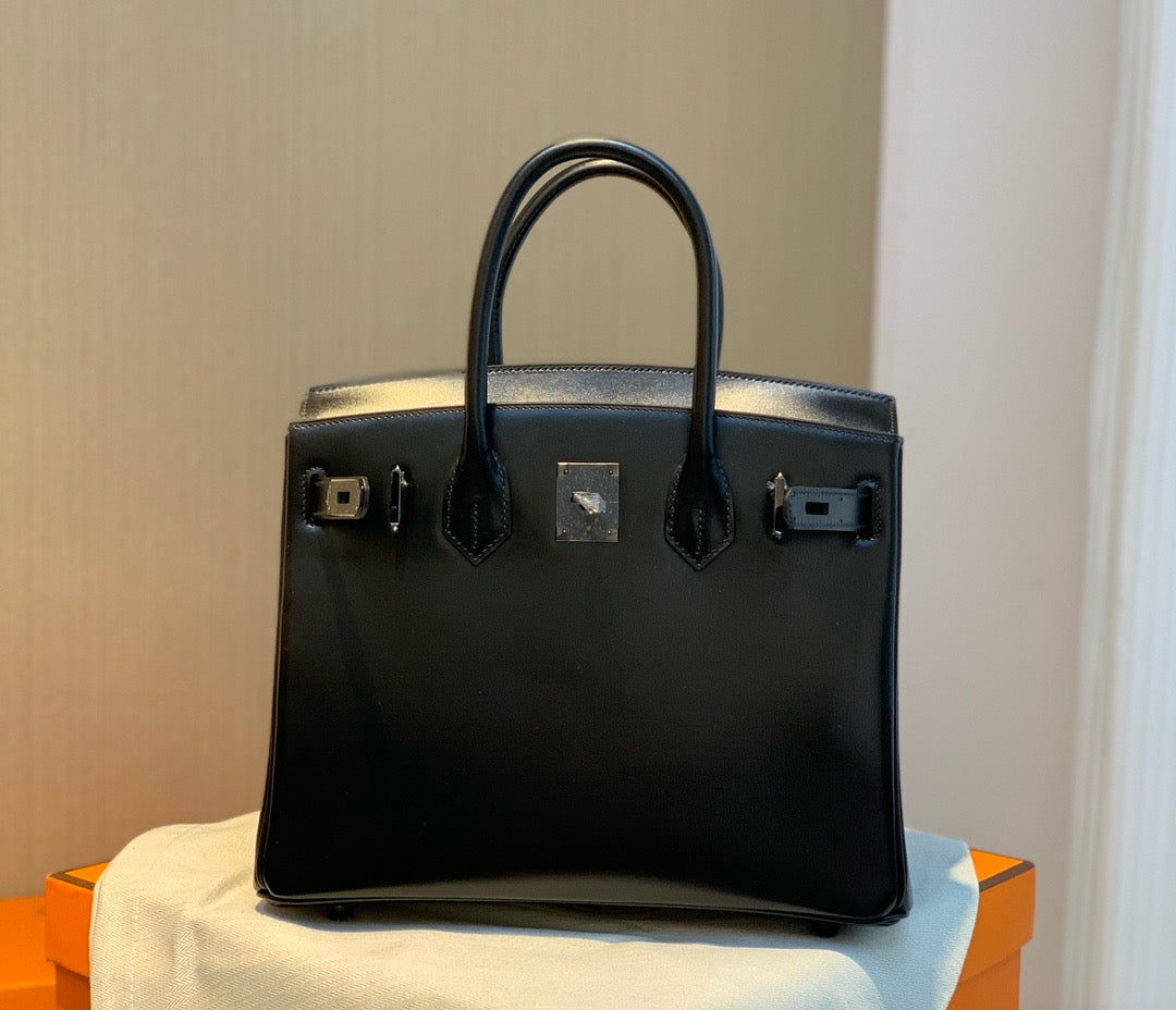 HERMEŚ BIRKIN 30CM - BOX - HANDMADE