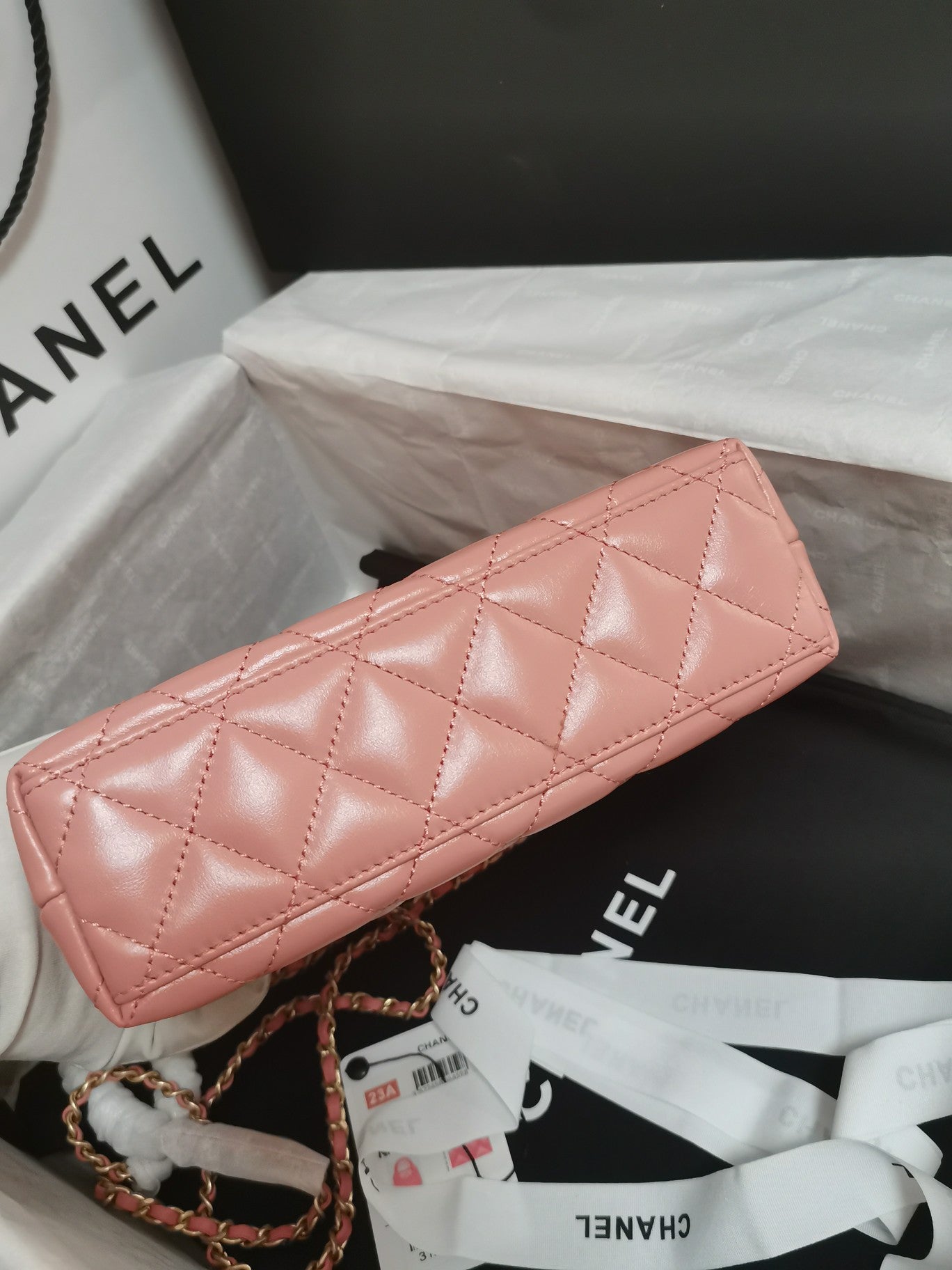 CHANEL - KELLY SHOPPER - BAG - PINK