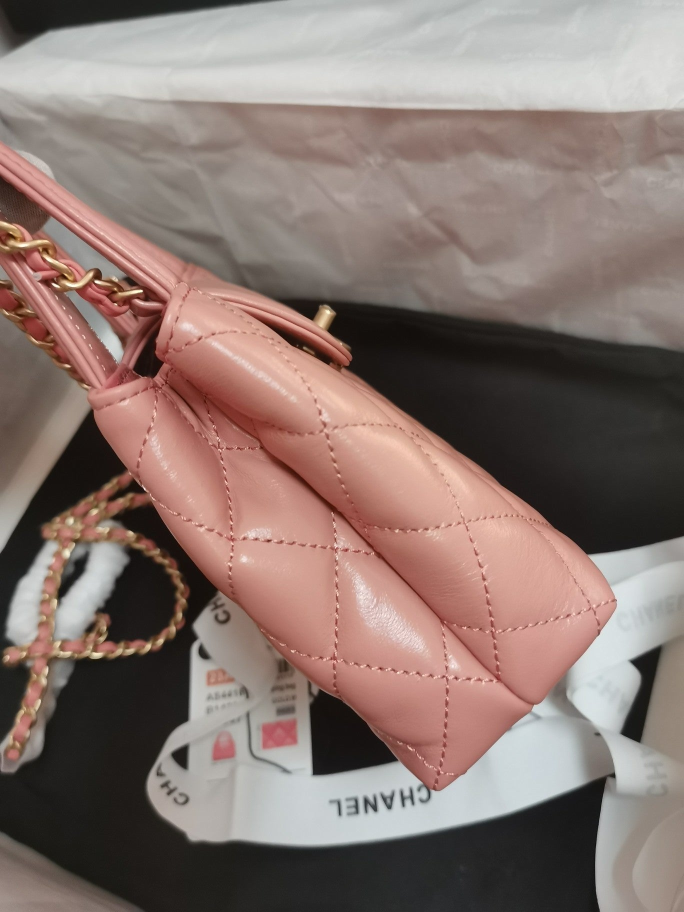 CHANEL - KELLY SHOPPER - BAG - PINK